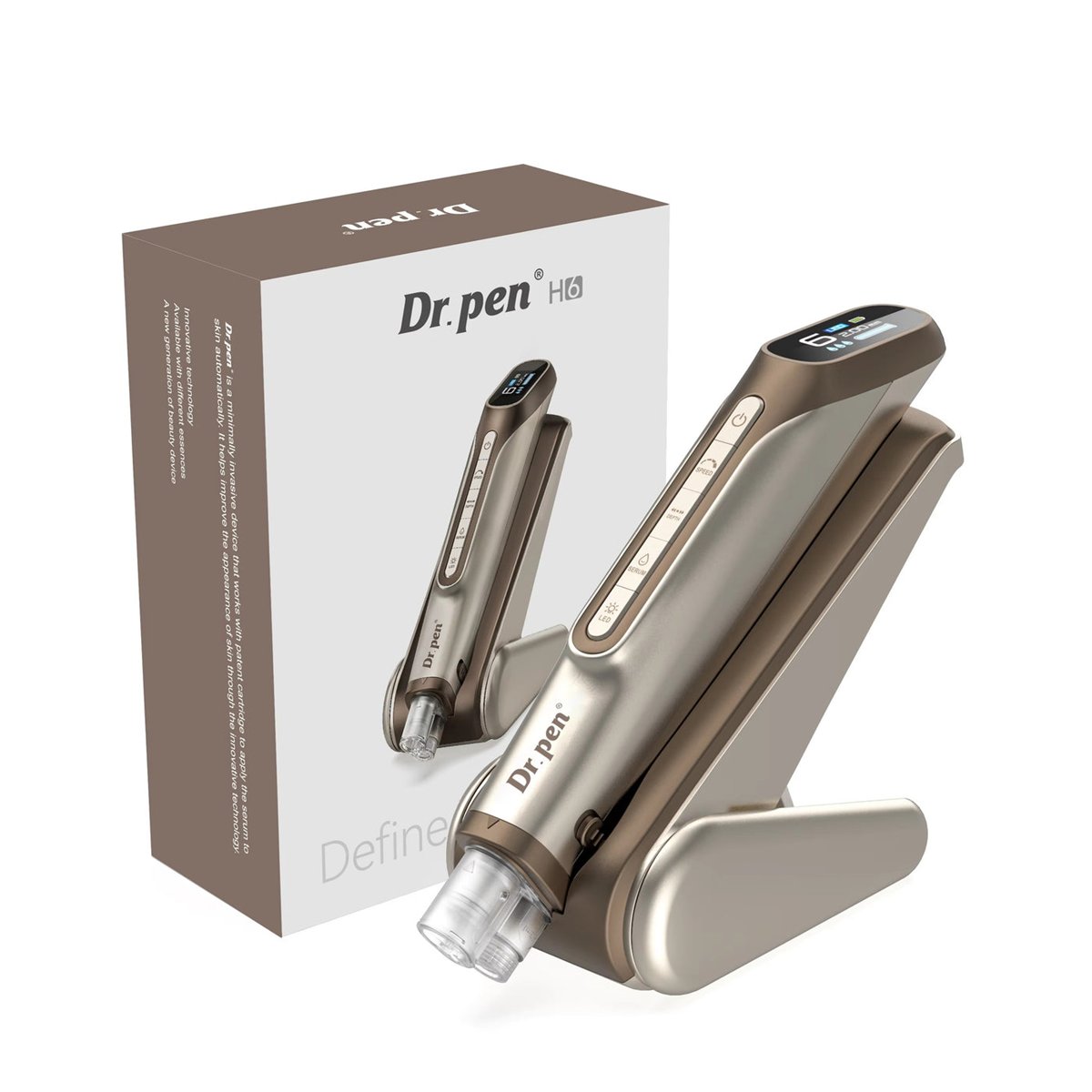 Dr. Pen H6 microneedling device on a white background.